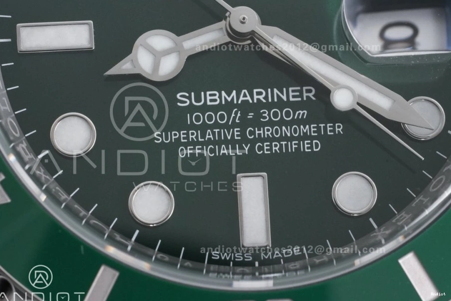 Bracelet Edition LV On 1:1 Submariner SS SA3135 Clean Green 904L 116610 Best Hulk Ceramic 0318